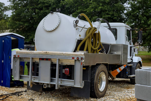 Porta potty delivery and setup in West Pittston, PA